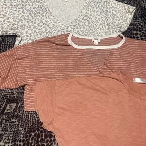 BKE. Zsupply, fox&grey Oversized Sleeve Tees(3)
